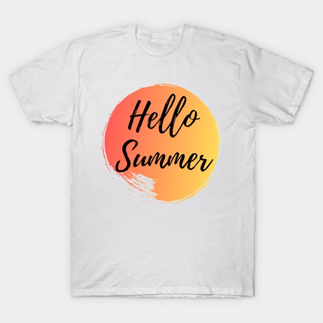 Hello summer T-Shirt by Studio seven 7